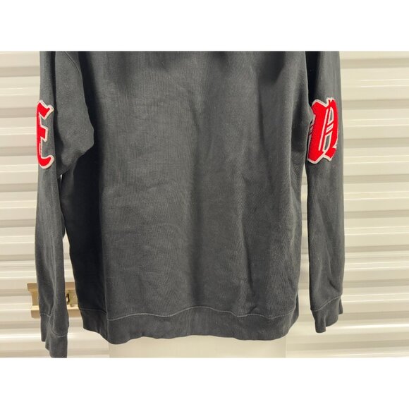 RED LABEL - Motivated LTTRS Hoodie Embroidered Hoodie Burgundy Size XXL - Picture 6 of 9